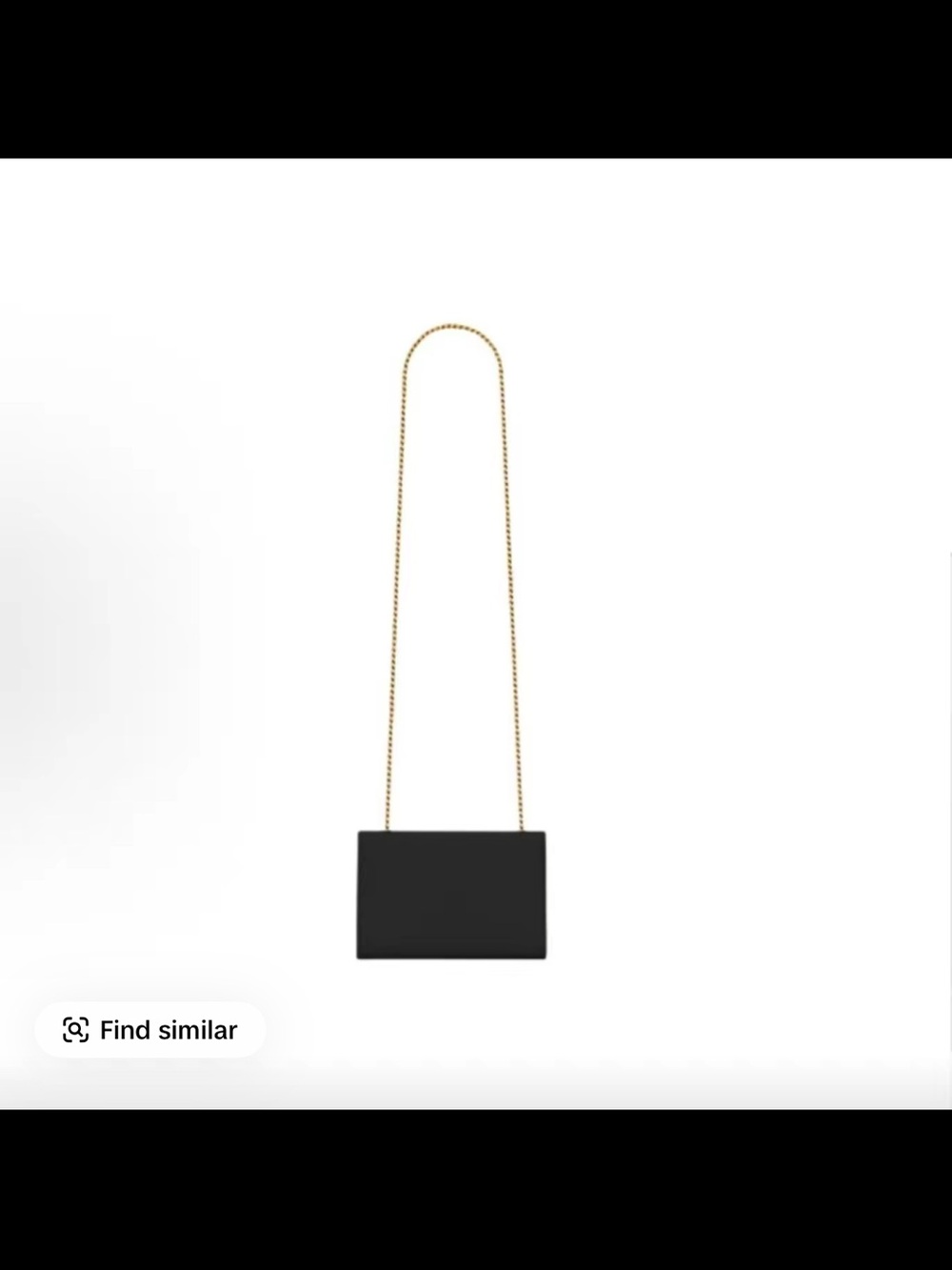 YSL Kate Medium Chain Bag – Black Leather with Gold Hardware - Picture 2 of 3